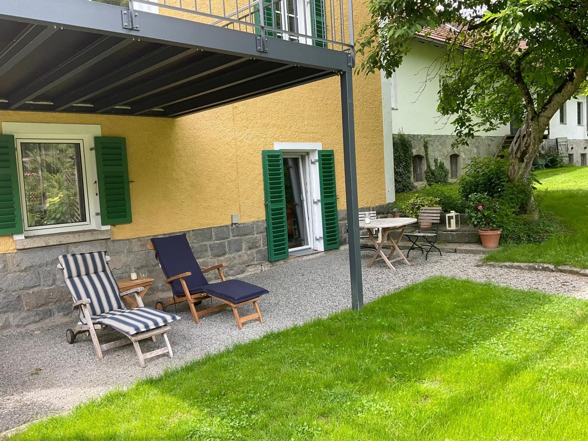 Design Ferienwohnung Mit Bauerngarten Waldkirchen Luaran gambar